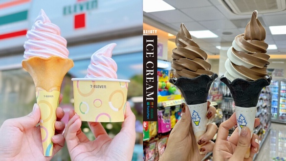 買一送一！全家「比利時巧克力霜淇淋」限定回歸再享買一送一，7-11霜淇淋半價開吃