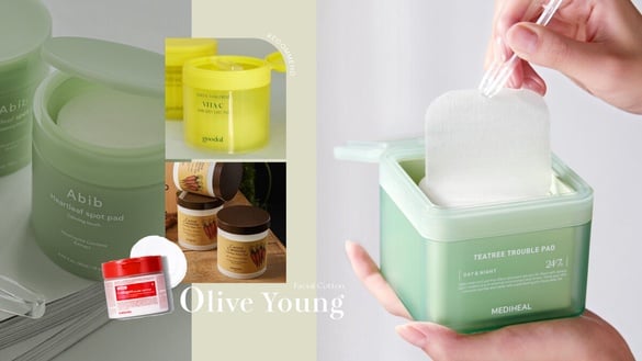 Olive Young 「濕敷棉片」7款必買推薦：Abib痘痘肌濕敷最推、MEDIHEAL懶人保養必備