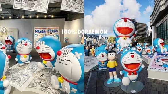 哆啦A夢在香港！香港「100%多啦A夢」登場，12公尺高哆啦A夢、超多哆啦A夢公仔必拍！