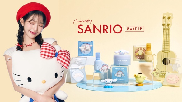 2024「三麗鷗聯名美妝」統整：張員瑛同款Hello Kitty腮紅膏、酷洛米惹我蜜粉限量必收