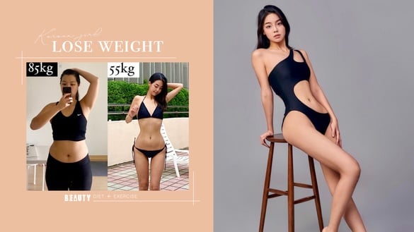 狂瘦30公斤！韓女公開健康瘦不復胖飲食+運動，肥肉小腹變腹肌線、粗腿暴瘦一圈