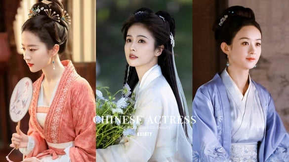 網評古裝劇「最具古典美」古裝美人TOP10!《國色芳華》楊紫第8，劉亦菲第2，冠軍是她！