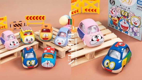 7-11「藤子不二雄」汽車抽抽樂！哆啦A夢、波仔等6款，再推三麗鷗月球&amp;線條小狗盲盒