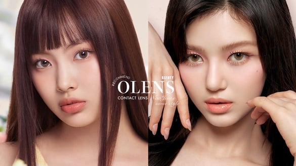 韓國OLENS「NewJeans同款隱眼」推薦！小直徑混血感美翻，韓妞詢問度第一是它