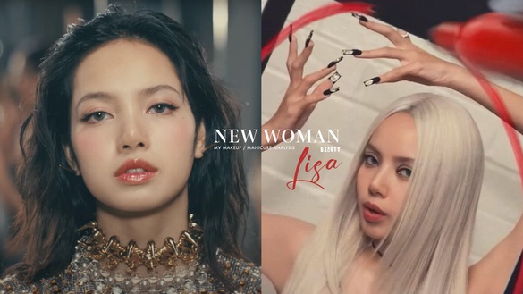 LISA《New Woman》新歌 MV妝容+美甲分析：清冷感煙燻妝、暗黑惡女風美甲掀熱潮！