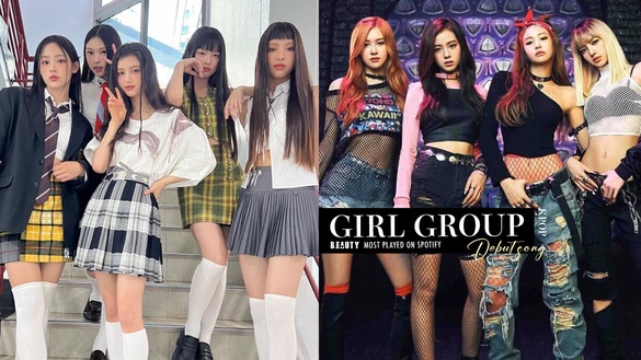 Spotify播放量最高的Kpop女團出道曲TOP6：她們唯一兩首上榜，HYBE女團出道全是神曲！