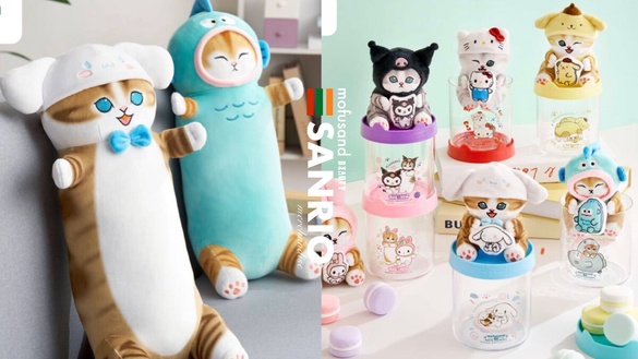 7-11「貓福珊迪 X 三麗鷗」周邊登場！6款人氣角色罐罐貓公仔超欠收，同場加映軟萌抱枕