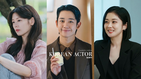 近期韓劇演員熱度TOP10！《好搭檔》張娜拉第3輸《媽媽朋友的兒子》庭沼珉，冠軍是真紅