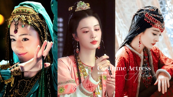 《柳舟記》王楚然化身異域美女！古裝劇10位異域古裝美人，趙露思驚豔，第10位美出天際