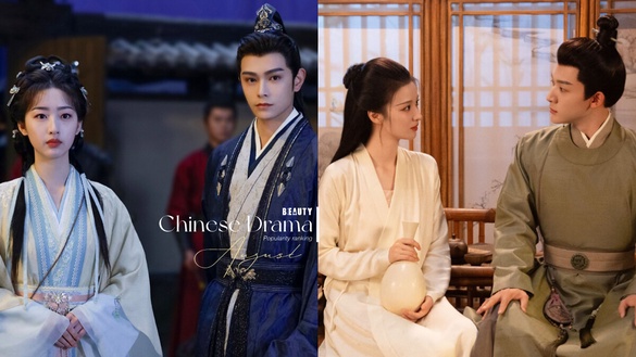 八月陸劇熱度榜TOP10!《長樂曲》熱度低但好評，《四方館》排第二，《柳舟記》結局衝榜