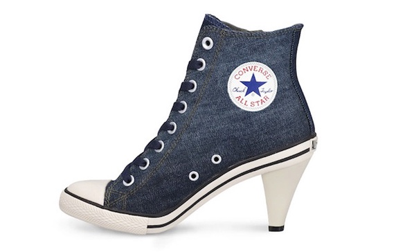 「CONVERSE」高跟鞋型的球鞋，時尚又舒適！