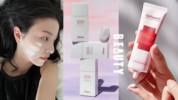 2025 Olive Young 必買潤色防曬TOP6！偽素顏自然提亮，懶人高效化妝必備！