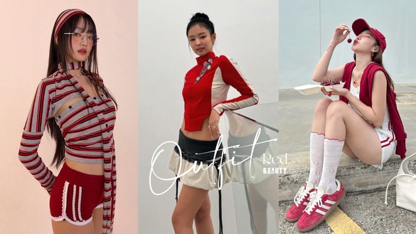 紅色怎穿不顯土？BLACKPINK Jennie、張員瑛等最佳「紅色穿搭」示範，照抄新手也不踩雷