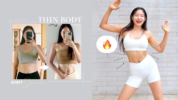 快速瘦全身！韓國教練高強度瘦全身運動，兩週有感變纖細，小腹厚背、屁股有感瘦一圈