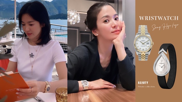 宋慧喬來台偷曬百萬AP名錶！私下「腕錶收藏」全是狠貨，Rolex勞力士出鏡率超高！
