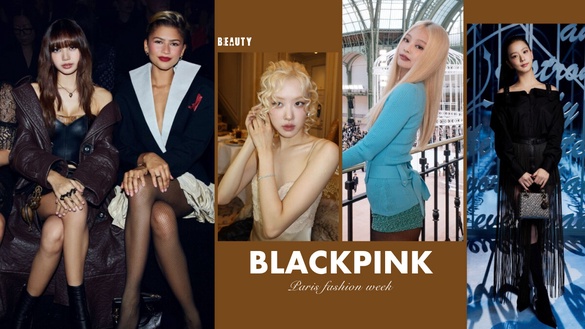 2025巴黎春夏時裝周BLACKPINK造型一次看！Jennie化身金髮芭比、Lisa和Zendaya同框太美