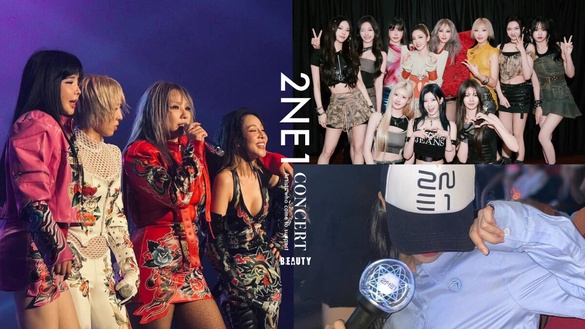 2NE1首爾演唱會眾星雲集：YG Family 重聚超感人，aespa Winter 、NewJeans 變小迷妹！