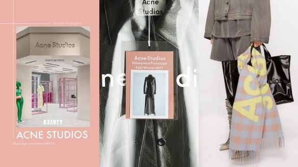 Acne Studios紅什麼？Acne Studios入門單品推薦：爆款圍巾、毛帽，無表情Logo成經典！