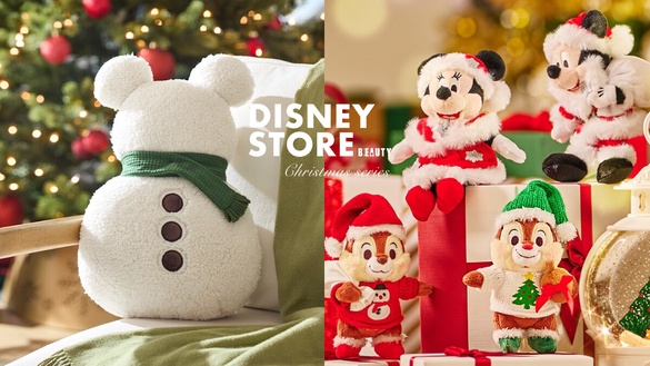 迪士尼粉絲必收！Disney Store開賣「迪士尼聖誕系列」：米奇米妮、艾莎、雪寶通通有