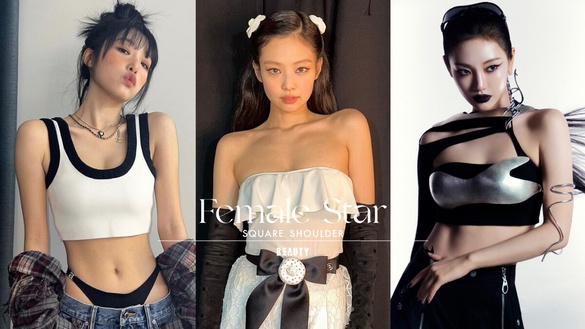 韓網熱議「擁有名品直角肩」的女偶像TOP6：Jennie頭肩比超優越，她身材和臉蛋超反差！