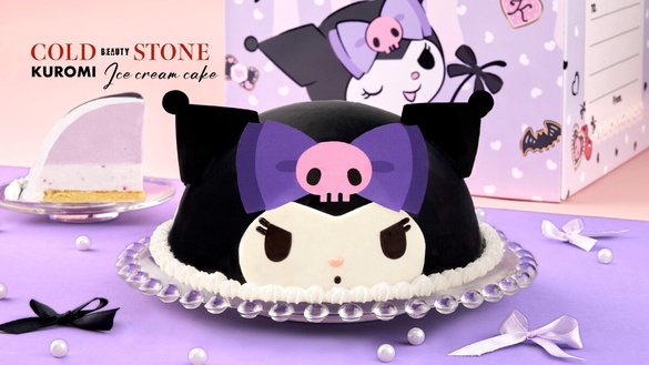 冰淇淋買一送一！COLD STONE x 酷洛米「就愛酷洛米冰淇淋蛋糕」，藍莓+蜂蜜冰淇淋太讚