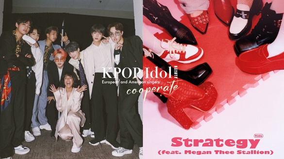 10組Kpop與歐美大咖的神仙合作：不只SEVENTEEN、IVE，TWICE合作Megan將化身超級辣妹！
