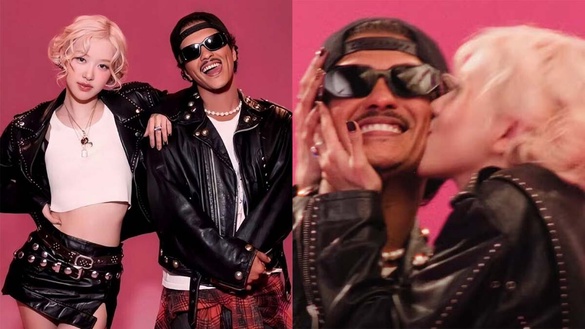 Rosé〈APT.〉MV破10億次觀看！幕後花絮曝光，「親吻臉頰」名場面竟是Bruno Mars提議！