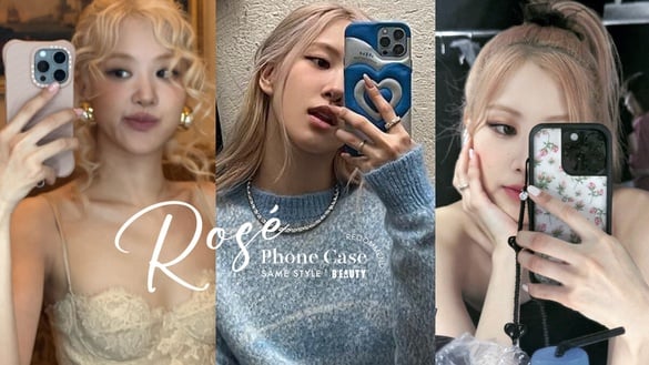 BLACKPINK Rosé「同款手機殼」一次看：CASETiFY愛到包色，防摔不怕變黃首選這品牌！