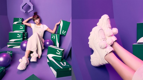 王淨的聖誕穿搭 Tips！冬季限定 PUMA「毛絨絨外套＋球鞋」點綴滿滿冬日氛圍