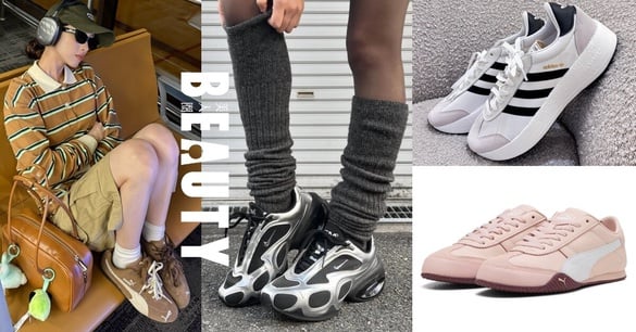 2025準爆火！8雙必收女生球鞋推薦：薄底運動鞋繼續紅，PUMA BELLA UT、NB740都該收編