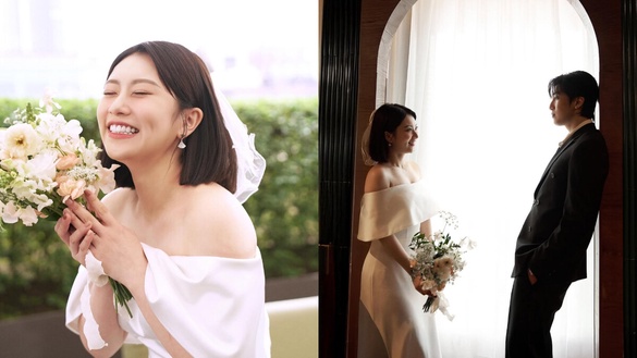 焦凡凡、婁峻碩結婚了！超唯美婚紗照曝光，甜喊「合作愉快！婁先生、婁太太」