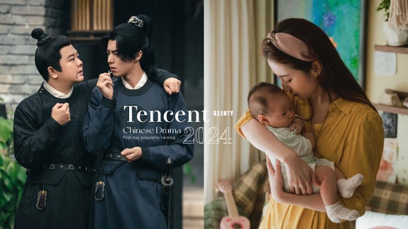 2024騰訊陸劇首日熱度TOP10！《九重紫》落榜，王鶴棣《大奉打更人》第5，冠軍斷層第一