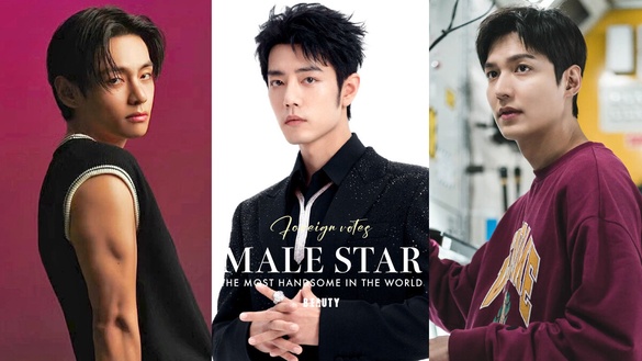 外網票選「全球最帥」男星TOP10！王一博第10，《問問星星吧》李敏鎬第6，冠軍真的帥！