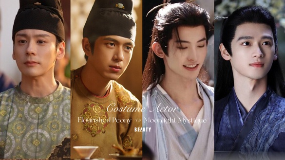 《國色芳華》vs《白月梵星》10位古裝美男PK！李現古裝沒敖瑞鵬上相，但第7、8位才真帥