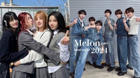 Melon 2024年度歌曲榜單Top100！(G)I-DLE青春神曲超越aespa、冠軍由新生代男團奪下！
