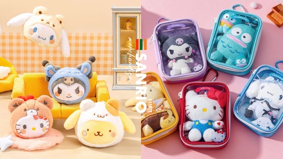 7-11「三麗鷗萬用娃包」登場！5種款式可愛必收，再推三麗鷗變裝系列盲盒、櫻花季吊飾