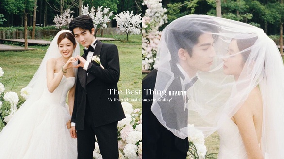 《愛你》結局圓滿溫馨！張凌赫&amp;徐若晗婚禮造型美翻，網讚：「最適合春天看的陸劇」