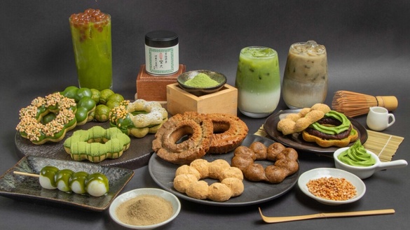 抹茶控開吃！Mister Donut X 伊藤久右衛門推抹茶、焙茶甜甜圈，Q軟生波堤必吃再享優惠