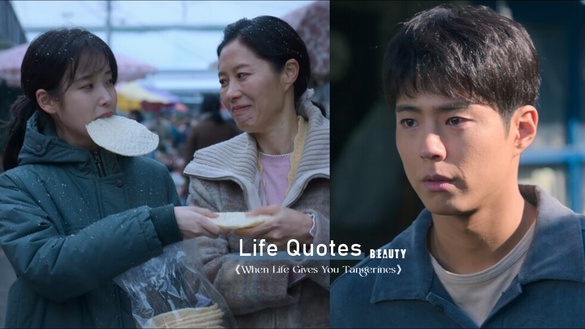 《苦盡柑來遇見你》人生金句：「不要退而求其次，要活出最充實的人生。」