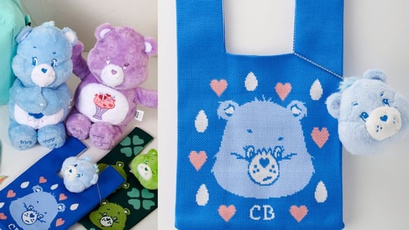 Care Bears在家樂福！家樂福「Care Bears加價購」Care Bears行李、玩偶針織包超萌必收