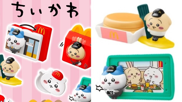 吉伊卡哇粉絲瘋狂！麥當勞「吉伊卡哇」周邊現身，烏薩奇煎鬆餅太可愛還有小八玩具車