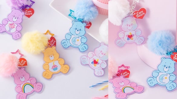 全家開賣「Care Bears造型悠遊卡」！全5款顏色小熊還有毛球，還可以直接整套收藏