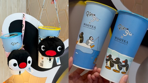 買一送一！五桐號聯名Pingu企鵝家族：超萌企鵝盲盒周邊、聯名杯通通要收