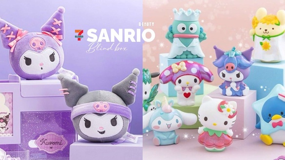 7-11「三麗鷗精靈盲盒」登場！8款角色可愛現身，再推酷洛米頭飾盲袋、三麗鷗抽籤吊飾