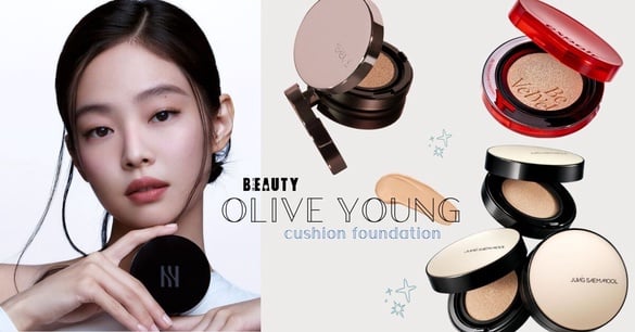 韓國 Olive Young 氣墊粉餅熱銷排行榜TOP6！爆火Hince沒上榜？第一名竟是這冷門品牌！