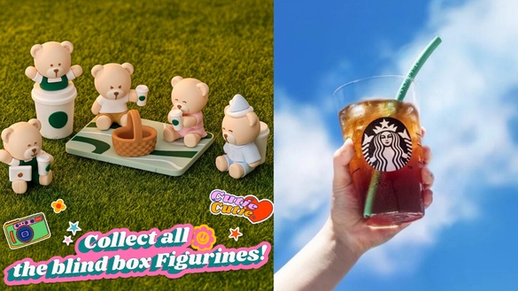 星巴克造型小熊集點活動5/14 開跑！集點攻略公開，5款限量小熊等你收藏!