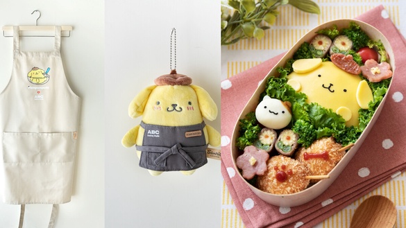 台灣才有！ABC Cooking Studio聯名三麗鷗推「布丁狗便當」，還有布丁狗聯名吊飾、圍裙