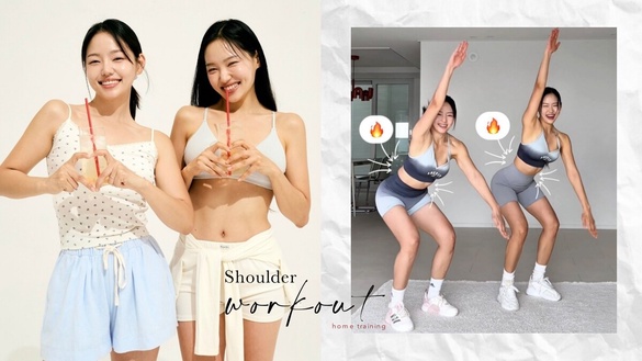 圓肩駝背、掰掰肉有解！韓國教練高強度瘦上半身運動，居家可跟練、兩週打薄肩頸厚背肉