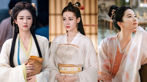 網評心中「古裝劇女主天花板」TOP10!《臨江仙》白鹿第5，熱巴第2，冠軍是古裝收視保證