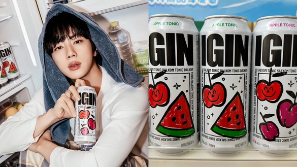 BTS調酒！超商開賣防彈少年BTS成員Jin「IGIN蘋果琴酒調酒」西瓜、李子限量再享優惠